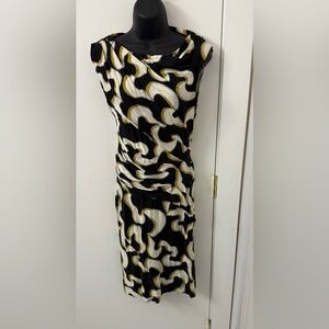 Fab DVF -Diane VonFerstenberg- 100% Silk Dress - great cond; Sz 8 (or smaller)